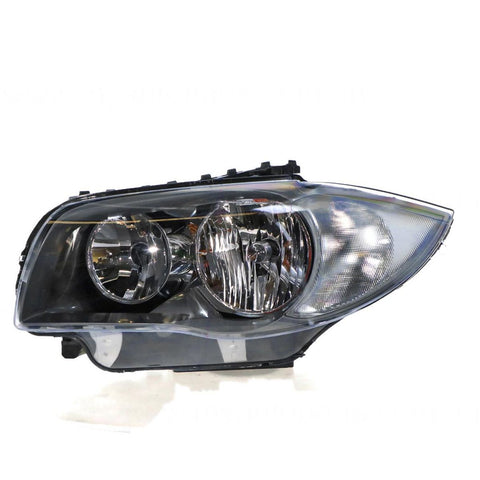 APG All Crash Halogen Black Head Lamp Passenger Side