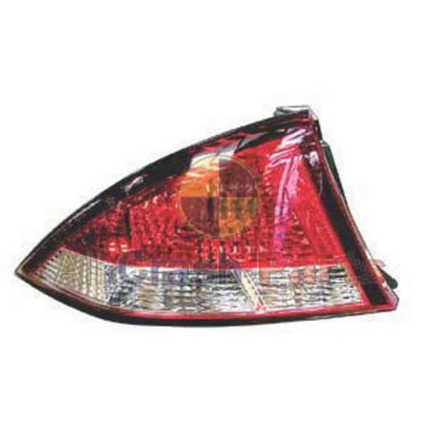 APG All Crash Black Red/Amber/Clear Tail Lamp Passenger