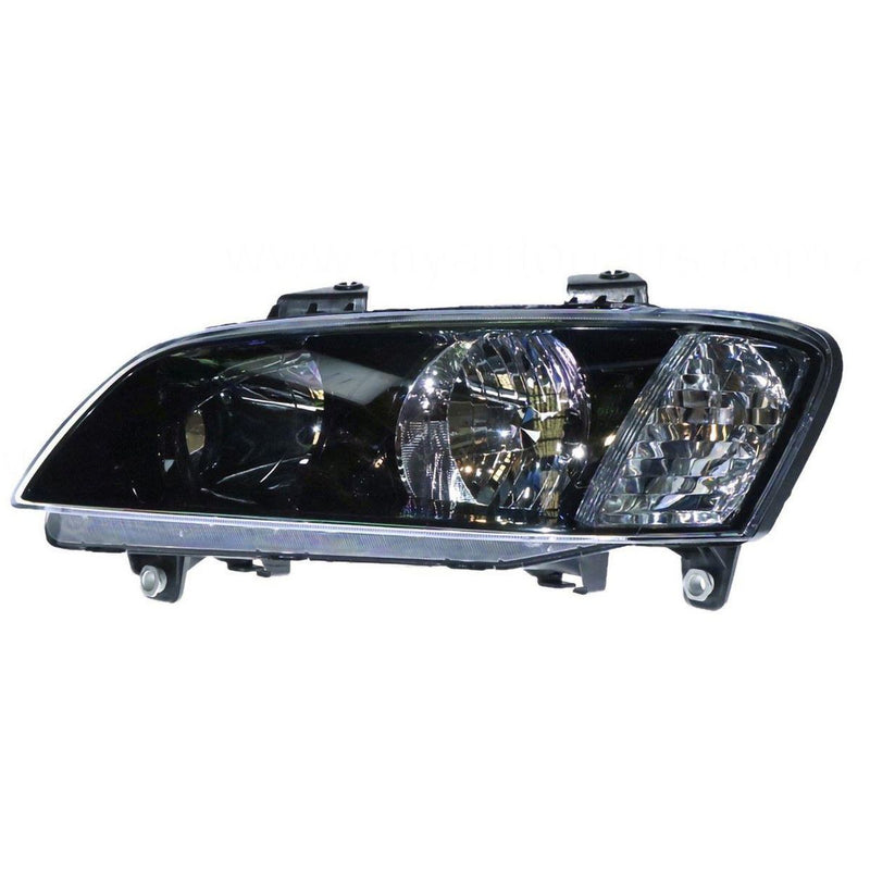 APG All Crash Black Head Lamp Passenger Side Certified