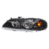APG All Crash Black Head Lamp Passenger Side Certified
