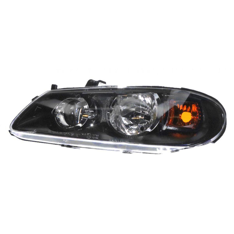 APG All Crash Black Head Lamp Passenger Side Certified