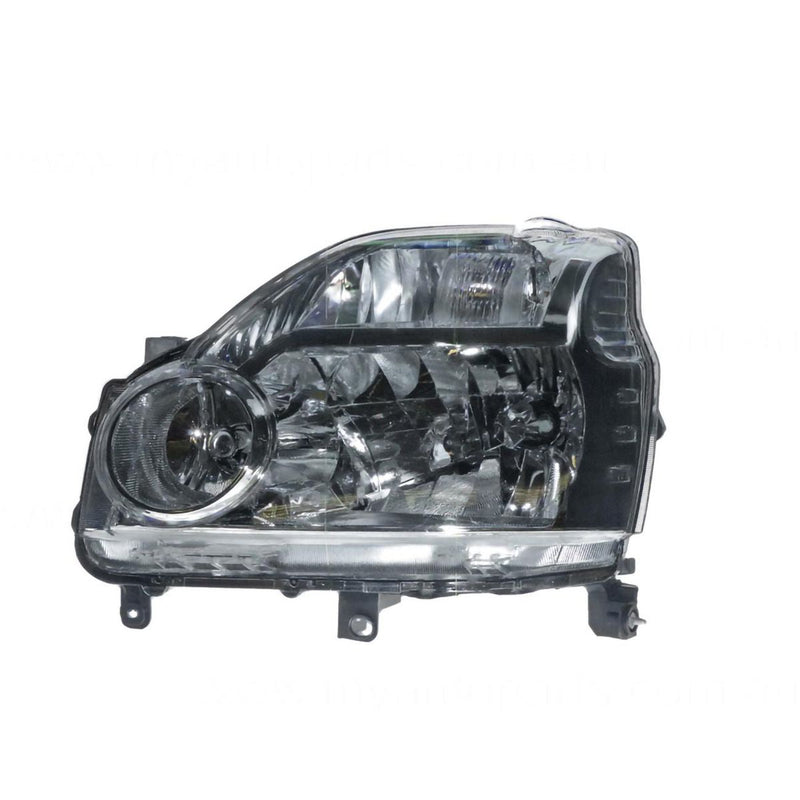 APG All Crash Halogen Manual Adjust Head Lamp Passenger