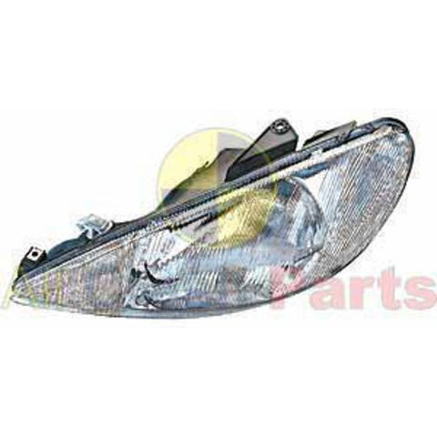 APG All Crash Halogen Electric Adjust Head Lamp Passenger