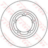 TRW Brake Rotor 254mm Front DF4102S