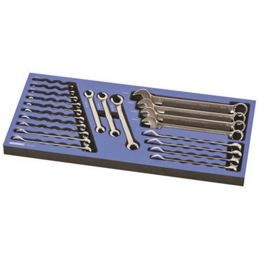 Kincrome Combination Flare Nut Spanner Set 21Pc Metric