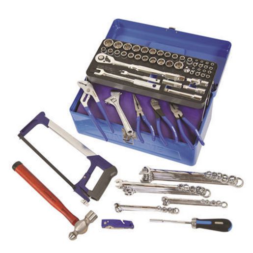 Kincrome Cantilever Tool Kit 87Pc 1/4In & 1/2In Drive