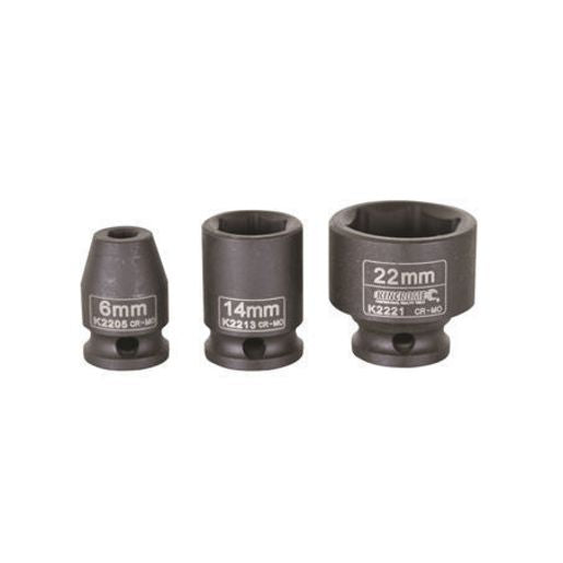 Kincrome Impact Socket 7Mm 3/8In Drive K2206