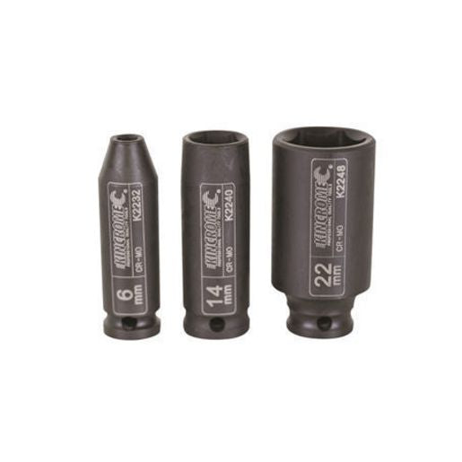 Kincrome Deep Impact Socket 18Mm 3/8In Drive K2244