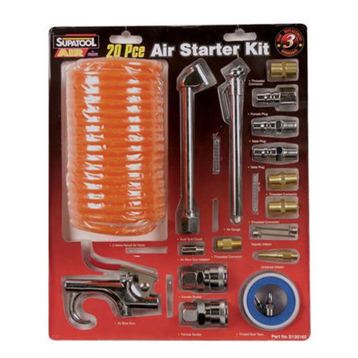 Supatool Air Kit 20Pce S130165