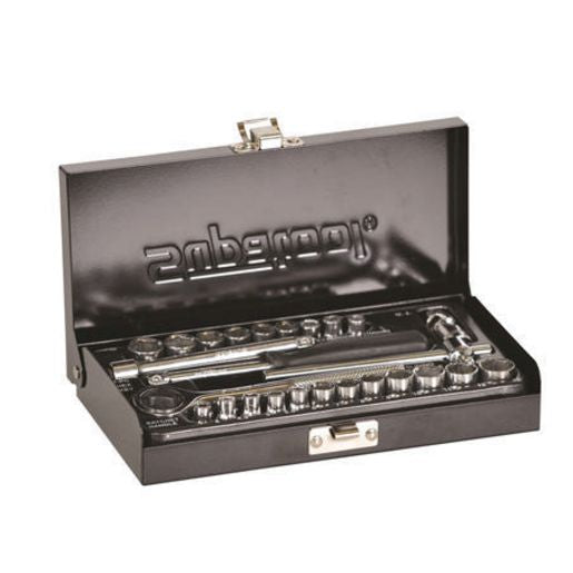 Supatool Socket Set Tin 33Pc 1/4In Drive S2020