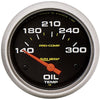 Autometer Pro-Comp 2-5/8in Oil Temp Gauge 140-300F Short