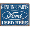 Geuine Ford Parts Used Here Metal Sign (41x32cm) MSI1422