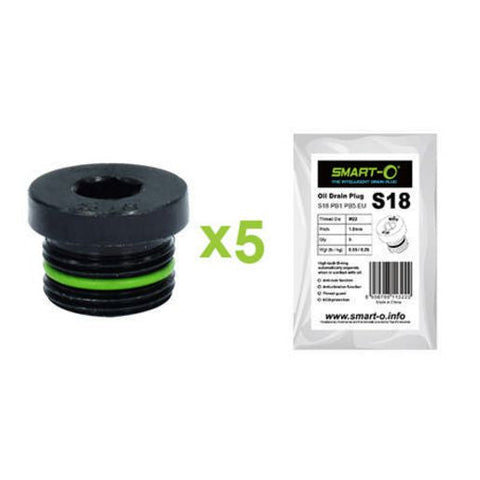 Smart-O Sump Plug Bulk 5 Pack S18PB1PB5