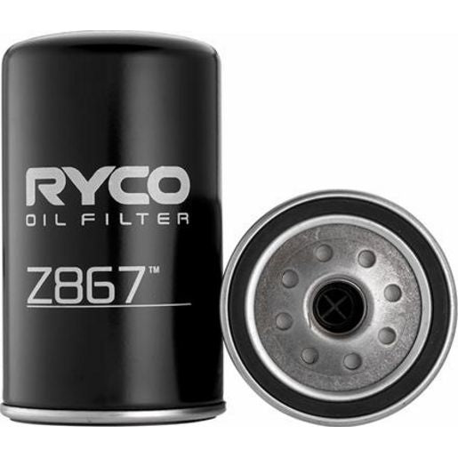 Ryco Oil Filter Heavy Duty Spin-On Z867