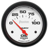 Autometer Phantom 2-5/8in Oil Pressure Gauge 0-100PSI