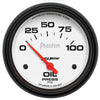 Autometer Phantom 2-5/8in Oil Pressure Gauge 0-100PSI