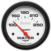 Autometer Phantom 2-5/8in Water Temp Gauge 100-250F Short
