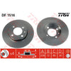 TRW Brake Rotor Single 239mm Front DF1516S
