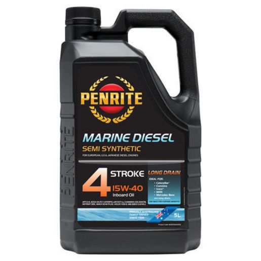 Penrite Marine Diesel 4 Stroke Oil 15W-40 5L MARD15W40005