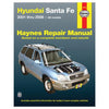 Haynes Owner'S Workshop Manual - Hyandai Santa Fe