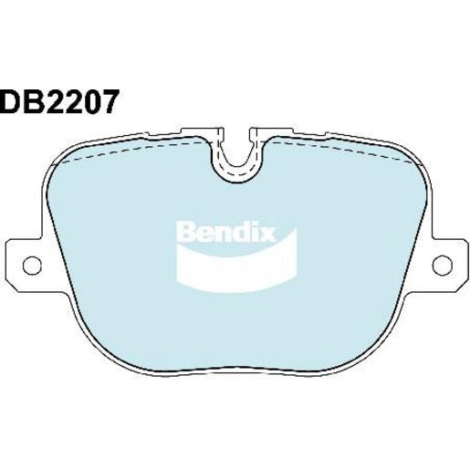 Bendix Heavy Duty Brake Pad Set Rear DB2207 HD