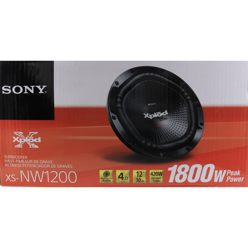 Sony 12 Inch 1800W Subwoofer XSNW1200