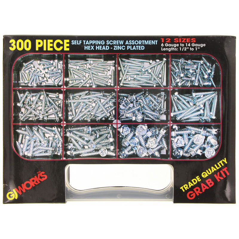 GJ Works Grab Kit - Self Tapping Hex Screws GKA300