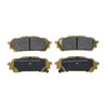 RDA Brakes Extreme Brake Pad Set Rear RDX1672SM