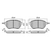 RDA GP Max Brake Pad Set Front RDB1516