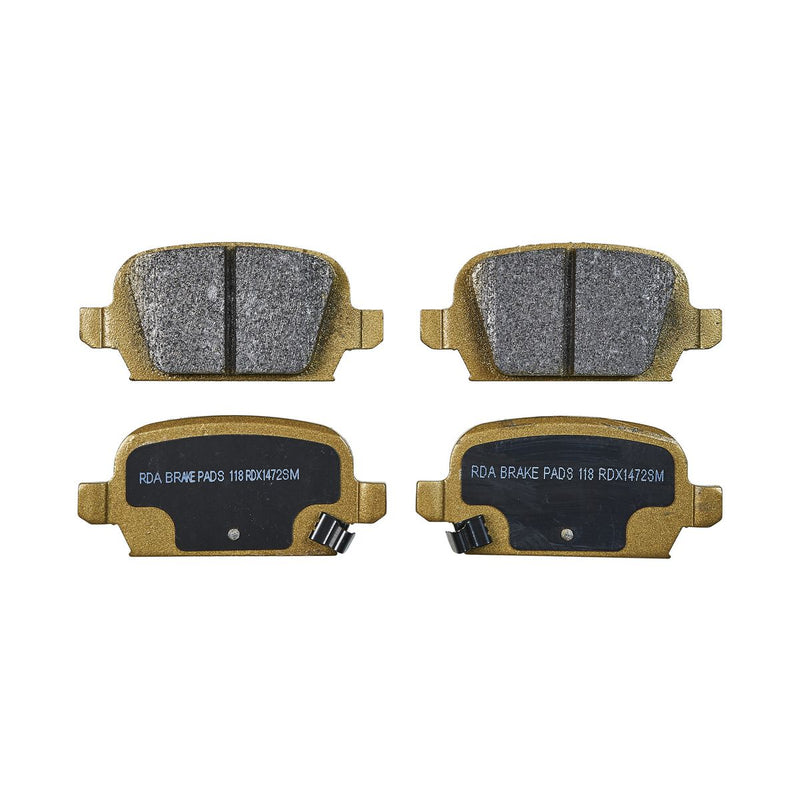 RDA Brakes Extreme Brake Pad Set Rear RDX1472SM