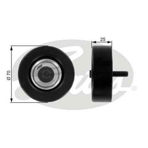 Gates Engine Idler Pulley 36175