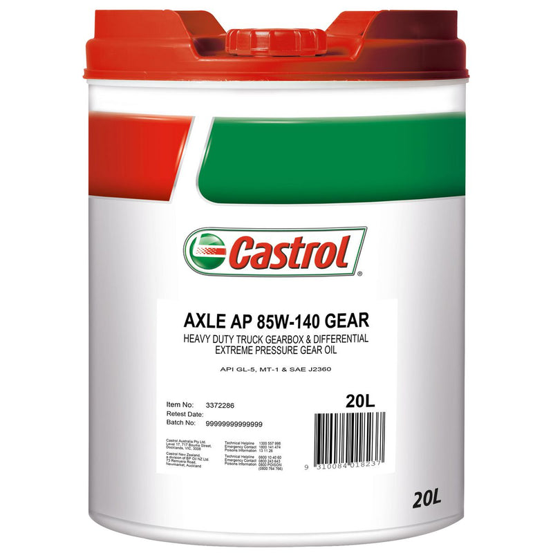 Castrol Axle AP 85W-140 Gear Oil 20L 3372286