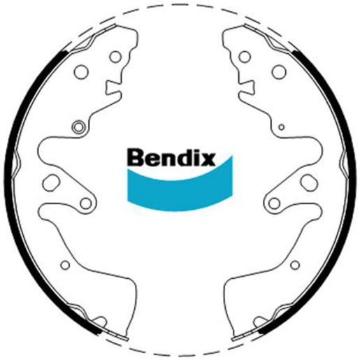 Bendix Brake Shoe Set BS1861