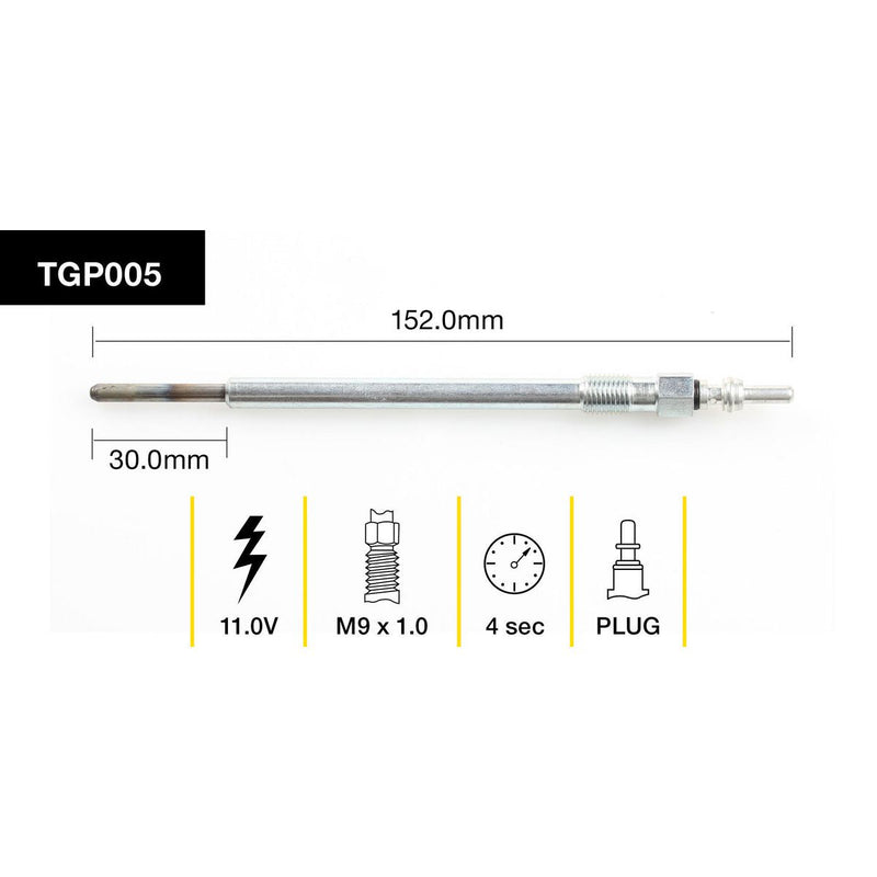 Tridon Glow Plug TGP005