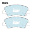 Bendix General CT Brake Pad Set Front DB2272 GCT