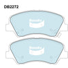 Bendix General CT Brake Pad Set Front DB2272 GCT