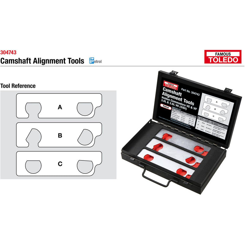 Toledo Camshaft Alignment Tools 304743