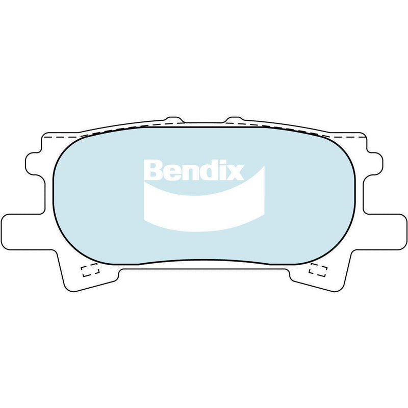 Bendix Heavy Duty Brake Pad Set Rear DB1518 HD