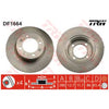 TRW Brake Rotor Single 280mm Front DF1664S