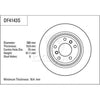 TRW Brake Rotor Pair 300mm Rear DF4143S