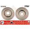 TRW Brake Rotor Pair Front DF4556S