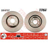TRW Brake Rotor Pair Front DF4737S