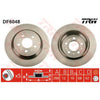 TRW Brake Rotor Pair Rear DF6048S