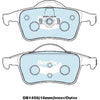 Bendix Brake Pads Set - General Ct DB1456CT