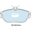 Bendix Euro Brake Pad Set Front DB1198 Euro+