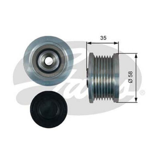 Gates Overrunning Alternator Pulley OAP7183