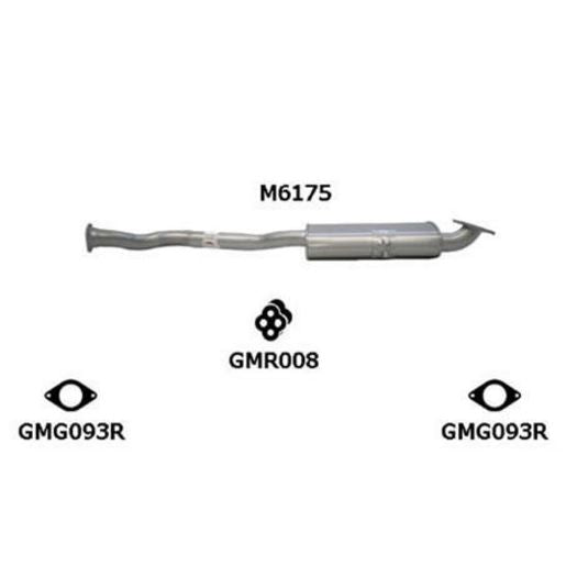 Redback Exhaust Muffler M6175