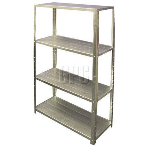 Amazon Galvanised 4 shelf storage unit 50kg/shelf