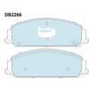 Bendix General CT Brake Pad Set Front DB2266 GCT