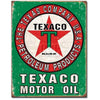 Texaco Motor Oil Metal Sign (32x41cm) MSI1927